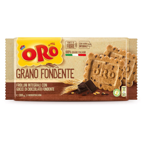 ORO SAIWA Kekse Oro Saiwa Kekse | Oro Saiwa Grano Fondente | Oro Saiwa Kuchen | Oro Saiwa Biscotti | 300 Gramm Total 7622210954008