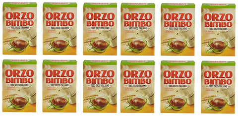 Orzo Bimbo gemahlen Mokka lösliche Gerste Getreidekaffee Kaffee 12x500g Original italienisch Getränk