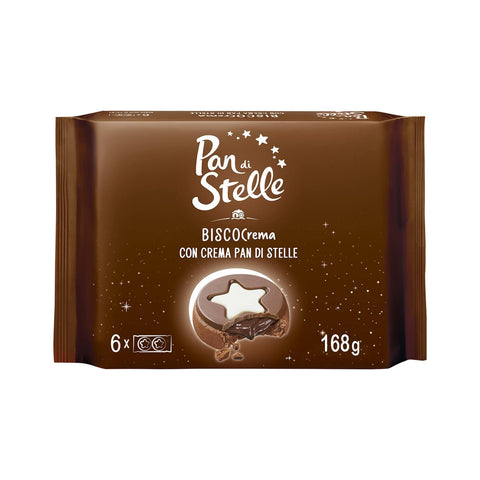 Pan di Stelle Mulino Bianco Biscocrema kekse mit sahne Italien biscuits cookies 1x168g Original italienisch