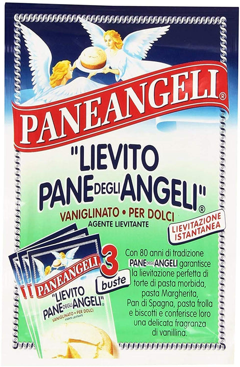 PANE Angeli Lievito Vanigliato Per Dolci Istantaneo 6 Pezzi Da 48 Grammi Stärke & Bindemittel italienisch Original