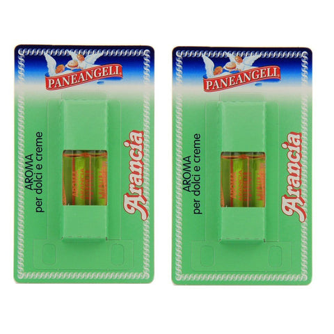 Paneangeli Arancia Aroma für Gebäck, zwei Vlies, je 1x2ml Original italienisch Natürlich