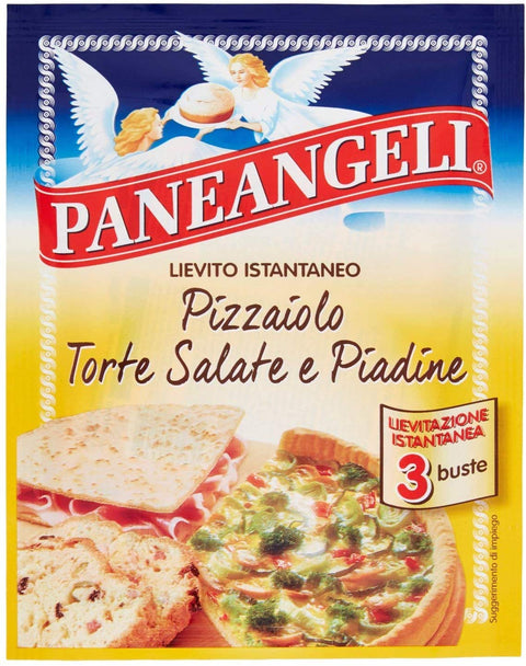 Paneangeli Pizzasteine Paneangeli Lievito Istantaneo Pizzaiolo 6 Pezzi Da 45 Grammi 8054134295421