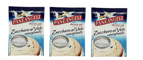 Paneangeli Zucchero a velo Vanigliato Vanille-Puderzucker 120 g 3x Original italienisch