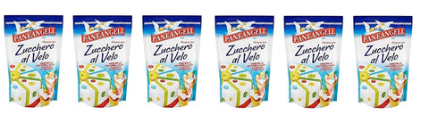 Paneangeli Puderzucker 6x Paneangeli Zucchero a Velo per Pasta Di Zucchero Zuckerpaste 300 g 8003000373206
