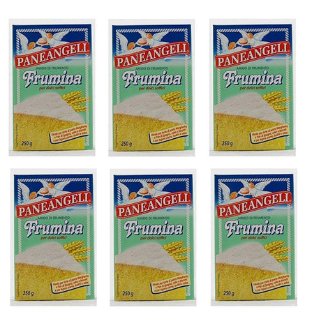 Paneangeli Frumina Für weiche und krümelige Desserts 6x250g Original italienisch Zutat