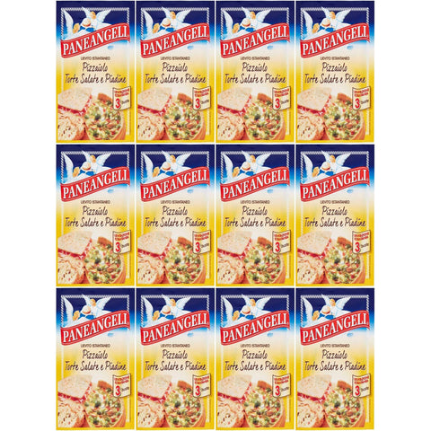 Paneangeli Lievito Pizzaiolo Torte Salate e Piadine istant hefe Mischung ( ) 100% Italienische Hefe 3x15 g 12x italienisch Original Gebäck