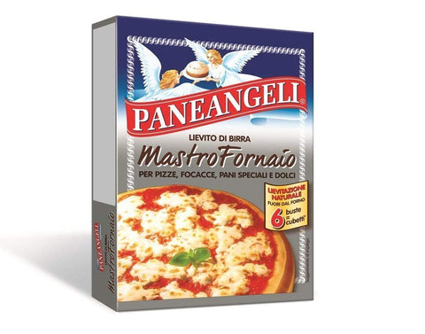 Paneangeli Lievito di Birra MastroFornaio Brauhefe Hefe für süß und herzhaft à dehydrierte Hefe 100% Italienisches 24x7g Original italienisch Zutat