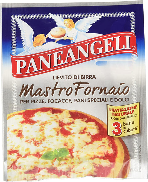 Paneangeli Lievito di birra Mastro fornaio Bierhefe pizza Mischung kuchen 3x7 g Trockenhefe italienisch Original