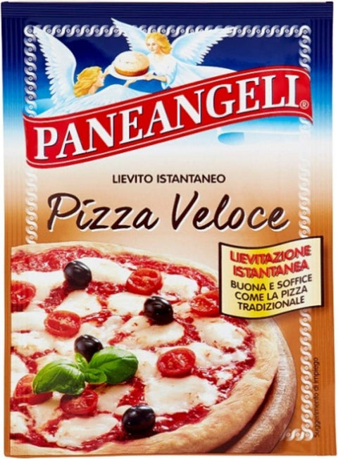 Paneangeli Lievito istantaneo Pizza veloce istant hefe Mischung kuchen 1x26g Original italienisch Gebäck