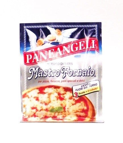 Paneangeli Mastro Fornaio Hefe für Pizza, 6 Pakete 1x58g Original italienisch Zutat