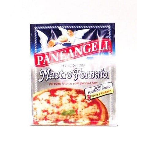 Paneangeli Mastro Fornaio Hefe für Pizza, 6 Pakete 1x58g Original italienisch Zutat
