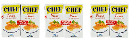 Parmalat Brühe & Fond Panna Chef al Salmone (3 x 2 x 125ml) 8002580015971