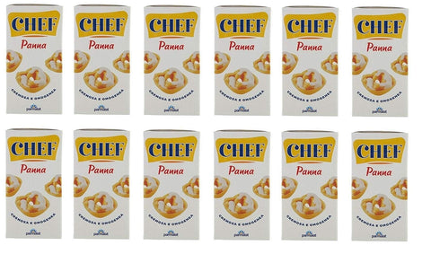 Parmalat Panna chef per cucinare Kochcreme creme fur Koch 12x500ml Original italienisch Zutat
