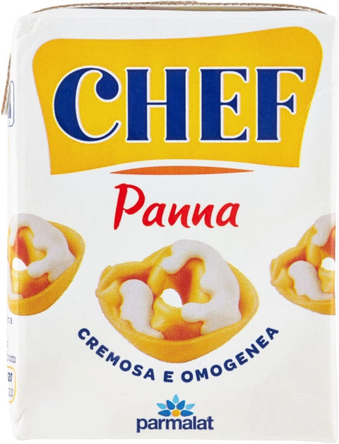 Parmalat Panna chef Sahne per cucinare Kochcreme creme fur Koch 6x200ml Original italienisch Zutat