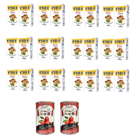 Parmalat Panna Chef ai Funghi Kochcreme Sahne mit Steinpilzen pilze 2x125g Original italienisch Feinkost