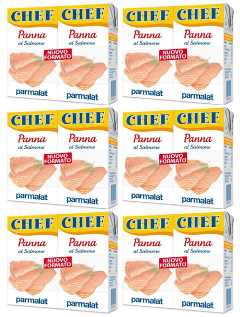 Parmalat Kochsahne Panna Chef al Salmone (6 x 2 x 125ml)
