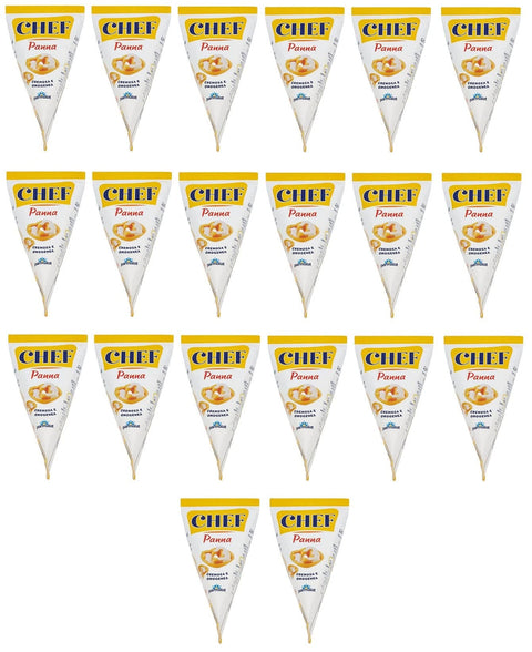 Parmalat Chef Panna Classica Cremige und Homogene Kochsahne Italienisches Produkt Glutenfrei Sahne Soße Sauce zum Kochen Brik 65 ml 20x italienisch Original