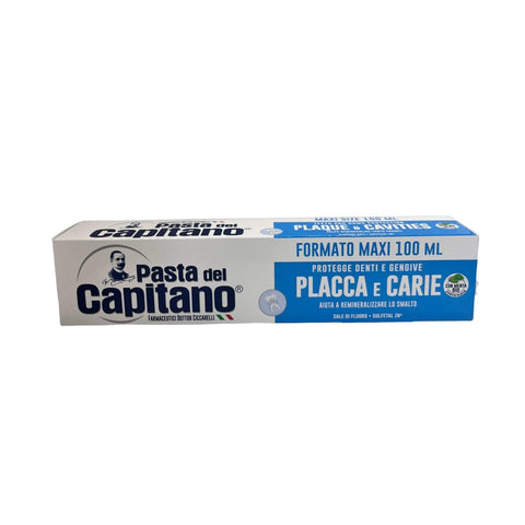 Pasta del Capitano Zahncremes Pasta del Capitano Zahnpasta Plaque und Karies 100 ml 12 Stück italienisch Original 8002140139000