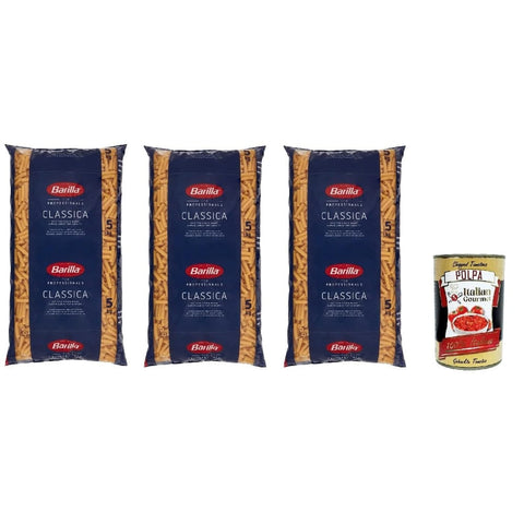 Pasta Sedani Rigati Nudeln & Pasta Pasta Sedani Rigati Ristorante Nr. 94 italienisch Nudeln 3x 5kg pack Catering Foodservice Original italienisch inkl. Italian Gourmet Polpa 8032804040014