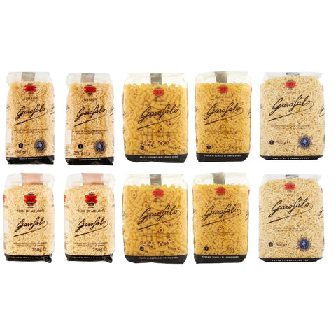 Pasta Small Pasta Nudeln & Pasta Pasta Small Pasta ( 10x 500g ) Italian Hartweizengrieß Nudeln TESTPAKET Original italienisch inkl. Italian Gourmet Polpa 400g 8000139001017