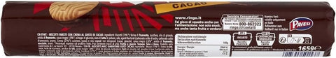 Pavesi Kekse Ringo Kuchen mit Kakao 165 g 6x italienisch Original