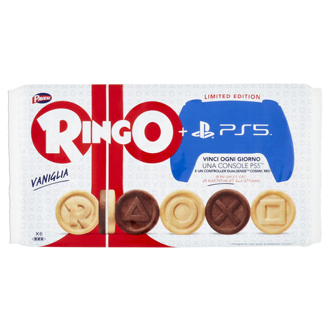 Pavesi Ringo Kekse Vaniglia 'Vanille' 1x330g Original italienisch