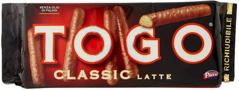Pavesi 3 Pavesi Togo Classic schoko riegel Kekse mit milch schokolade kuchen 120 g italienisch Original