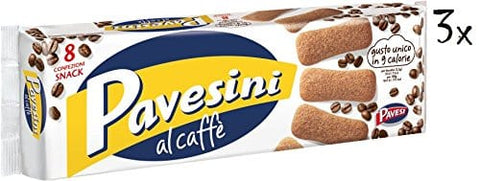 Pavesi Pavesini Kekse Kaffee coffee Biscuits 8 stick kuchen cookies 3x200g Original italienisch