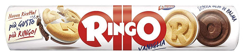 Pavesi Ringo Kekse kekse mit Vanille cookies italien biscuits snack 6x165g Original italienisch