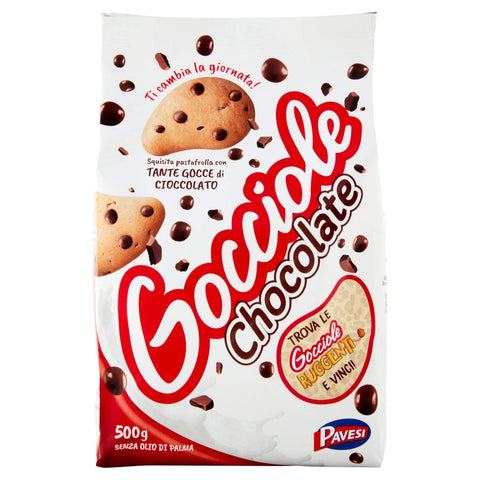 Pavesi Kekse Pavesi Gocciole (500g) - 4er Pack of 500 g - [2,0 kg] 8013355999143