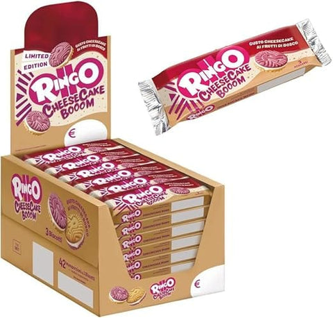 Pavesi Kekse Ringo Pavesi Cheesecake Limited Edition Cheese cake Booom box 42 Einzelportionen