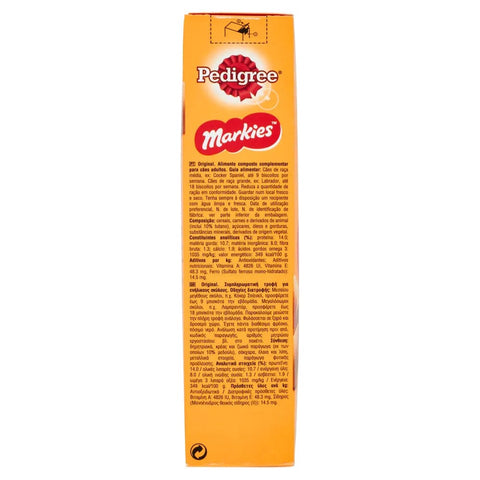 Pedigree Hundekuchen, Kekse & Kausnacks 12x Pedigree Markies Hundekekse mit Fleisch und Mark 500g 5010394996587