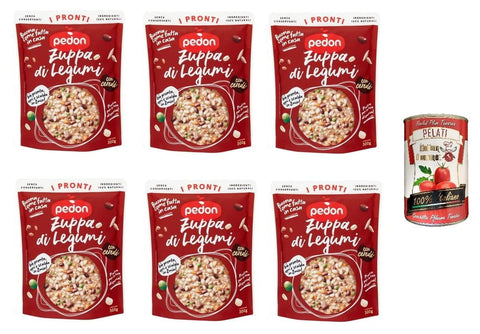 Pedon I Pronti Hülsenfruchtsuppe 300 G Tütensuppen italienisch Original