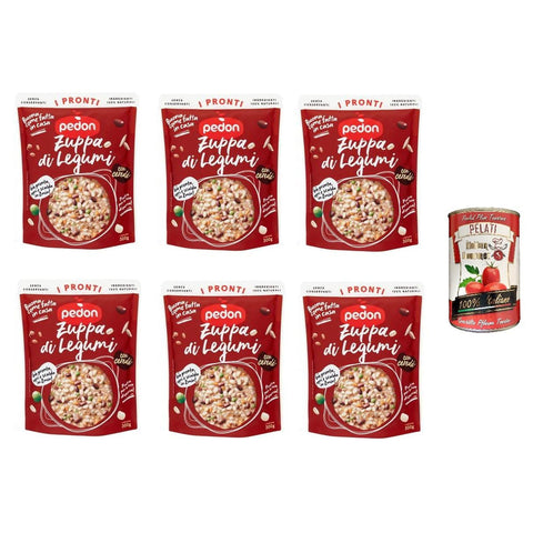 Pedon I Pronti Hülsenfruchtsuppe 300 G Tütensuppen italienisch Original