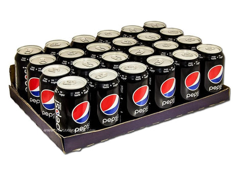 Pepsi Max 24x330ml Original italienisch Büro Aufbewahrung & Organisation