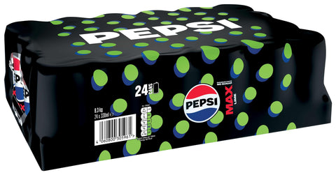Pepsi Cola Pepsi Max Lime No Sugar Cola Dosen, 24 x 330 ml 4060800305961