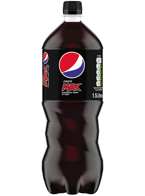 Pepsi Cola Pepsi Max - Pack Size = 12x1.5ltr 4060800103390