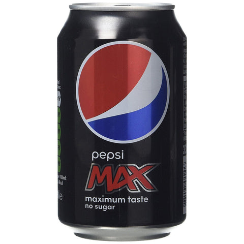 Pepsi Max Soft Drink Can Ref A01100 [Pack 24] 1x330ml Original italienisch Getränk