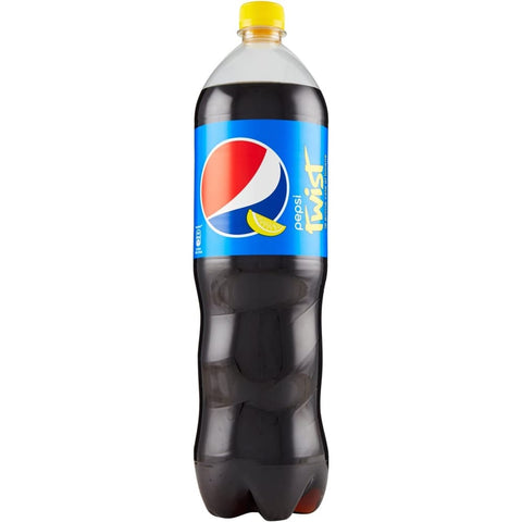 Pepsi Cola Pepsi Twist Limone Zitrone drink kohlensäurehaltiges Getränk PET 1 5 lt 12x italienisch Original Cola 4060800129680