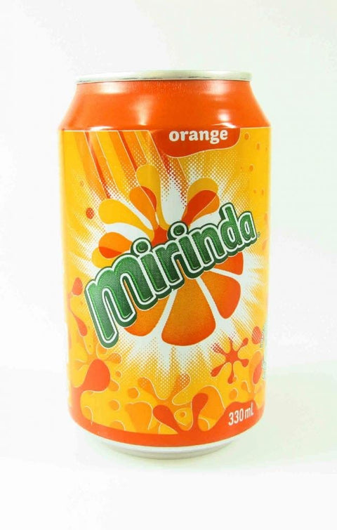 Pepsi Mirinda Orange 24er Pack 0,33 l Dose Limonade italienisch Original