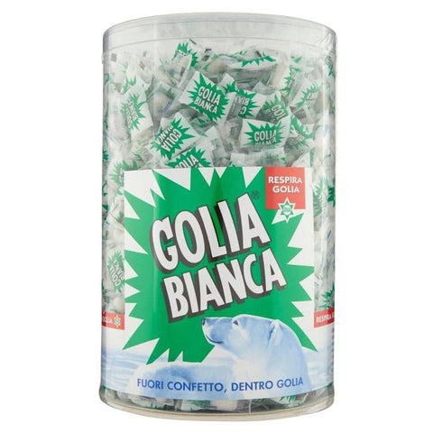 Perfetti bonbon Perfetti Golia Bianca 800pz  Einzeln verpackte Süßigkeiten 8003440220382