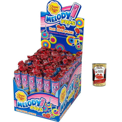 Perfetti CHUPA CHUPS MELODY POPS Box 48 Stück Lollies italienisch Original