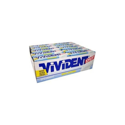 Perfetti Van Melle Kaugummis Perfetti Van Melle VIVIDENT XYLIT BLAU OHNE Zucker 40 PZ Original italienisch 8003440200742