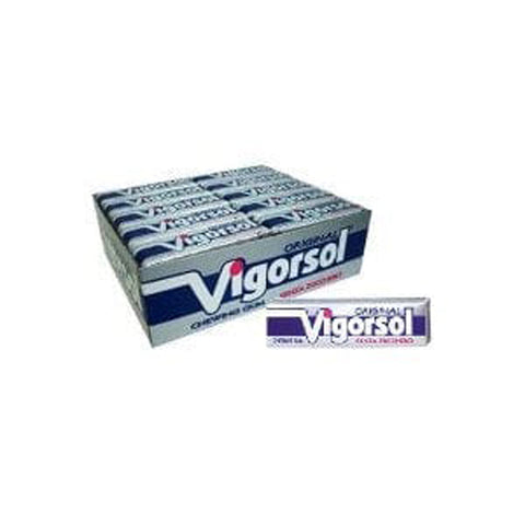Perfetti van Melle VIGORSOL ORIGINAL ZUCKERFREIER GUMMI 40 STK Kaugummis italienisch Original