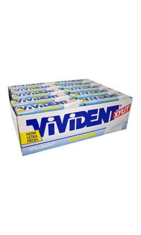 Perfetti Van Melle Kaugummis VIVIDENT XYLIT BLAU OHNE Zucker 40 PZ 8003440200742