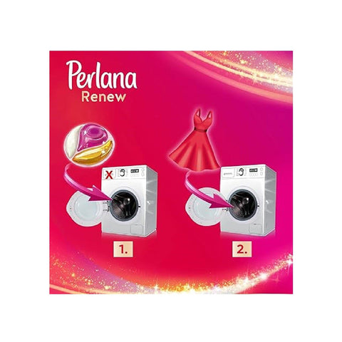 Perlana Color- & Feinwäsche Perlana Renew Coloured Caps, Waschmaschinen-Waschmittelkapseln, neue 3in1-Formel, ideal für alle farbigen Kleidungsstücke, Packung mit 20 Waschgängen 3x Original italienisch inkl. Italian Gourmet Pelati 400g 8015100576340