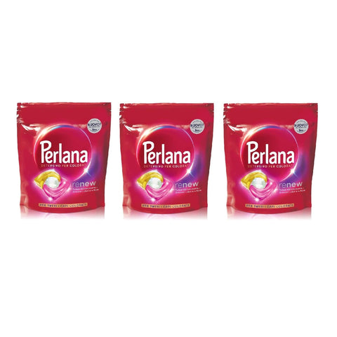 Perlana Renew Colorati All in 1 Caps Waschmittel in Kapseln für Waschmaschine 3 Packungen mit je 20 Kapseln italienisch Original