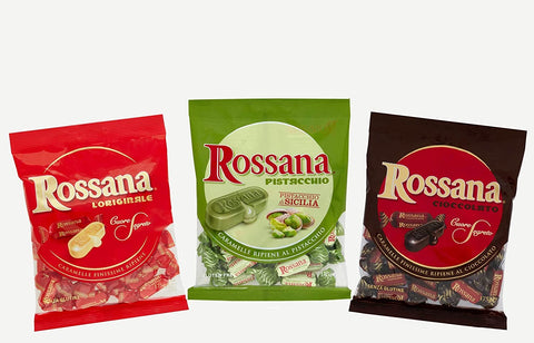 Perugia Fida Rossana Tris Limited Edition mit klassischer Füllung Pistazie und Schokolade [3 Packungen] italienisch Original