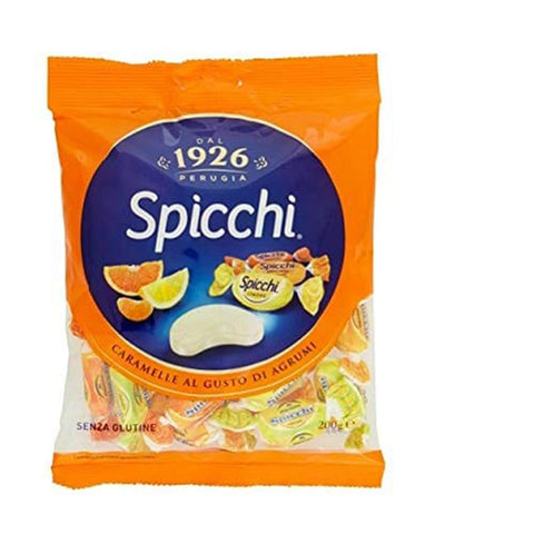 Perugina Frucht- & Kräuterbonbons Perugina Spicchi Gusto agrumi Zitrusgewürzte Süßigkeiten italien Beutel 200g italienisch Original 8006150200163