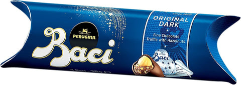 Perugina Kakao & Heiße Schokolade 6x Baci® Perugina® Dark Chocolate & Hazelnut Filling Tubino 37.5 g 8000300387698